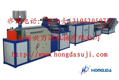 網狀撕裂膜機組、PP電纜填充繩設備與撕裂捆扎繩機組 塑料橡膠網在電纜填充繩生產中的核心應用